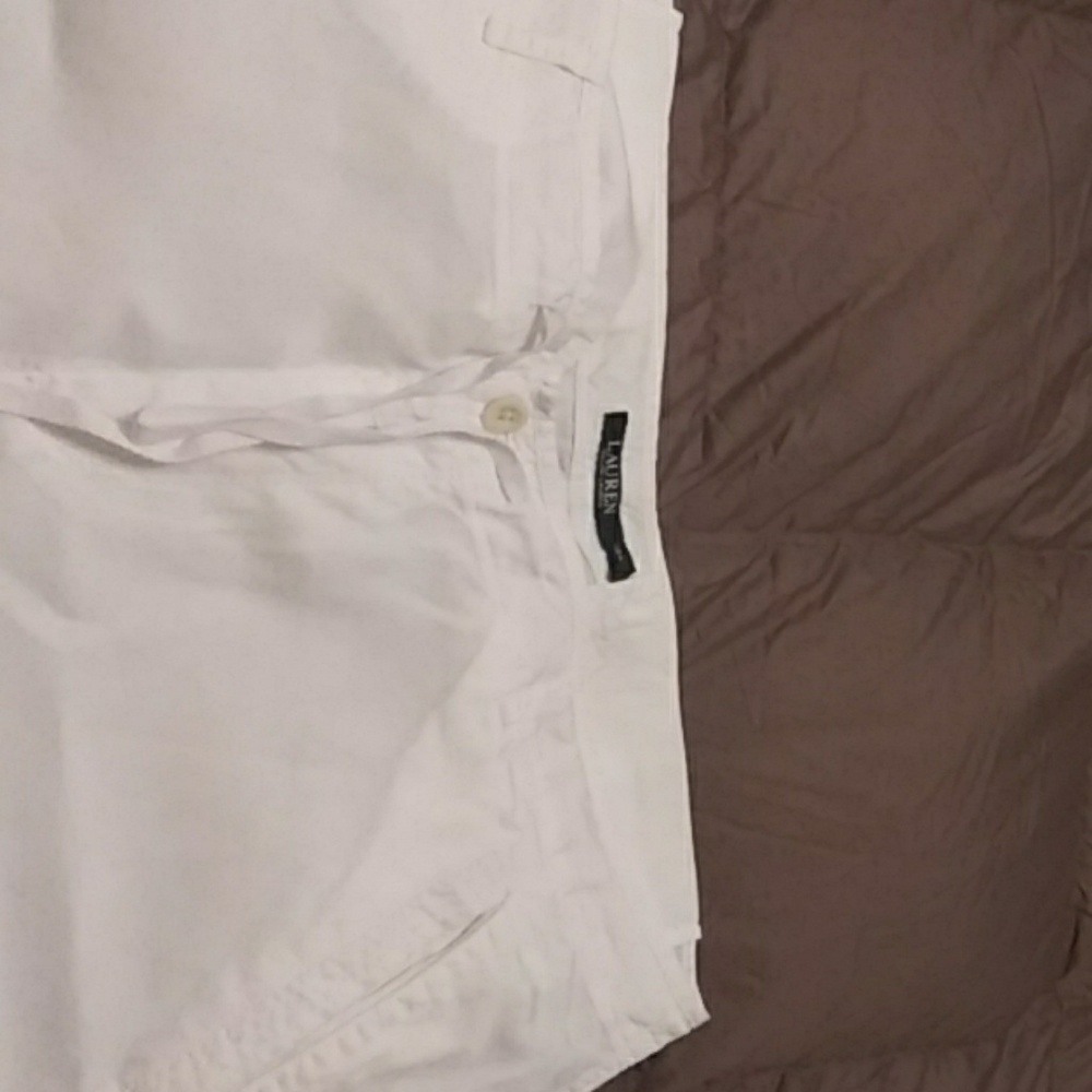 Gor Ralph Lauren White cargo pants size18W.